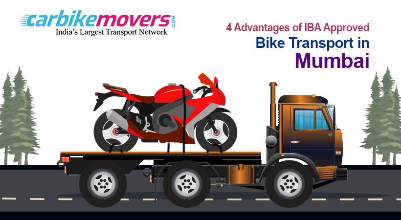 4 Main Advantages of Hiring an IBA Approved Bike Transport in Mumbai