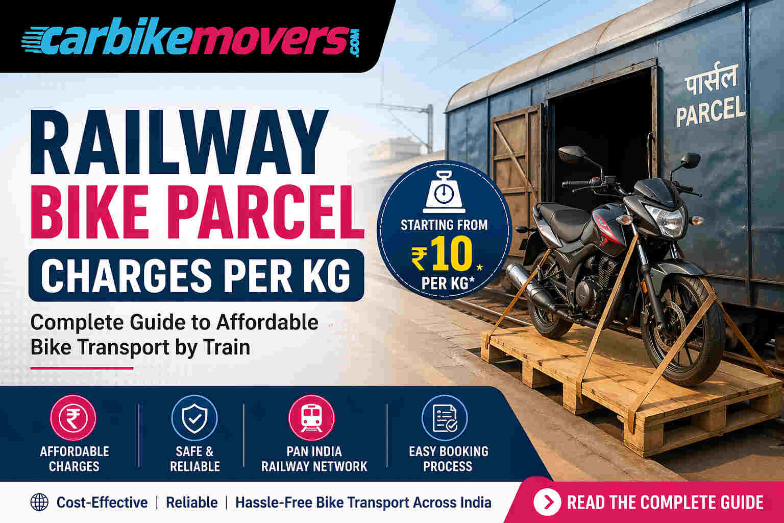Railway Bike Parcel Charges Per Kg