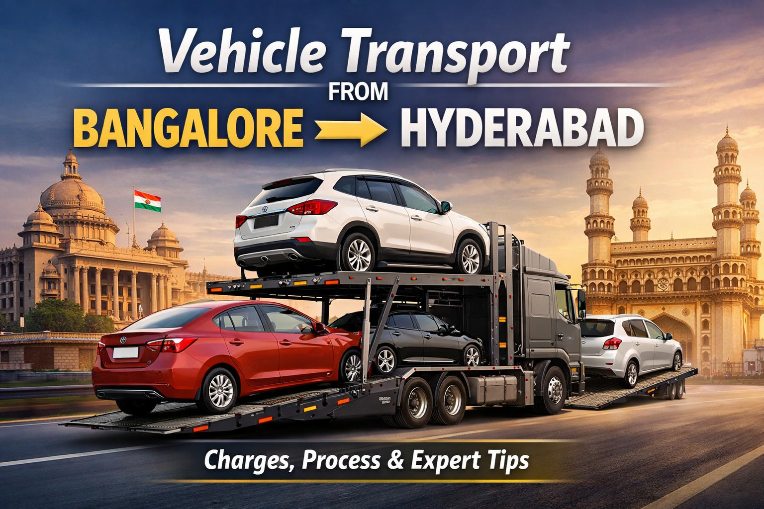 Vehicle Transport from Bangalore to Hyderabad
